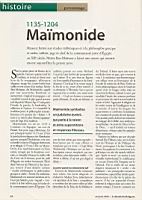Maimonide - Le Monde des religions 29 - mai 2008 (01).jpg